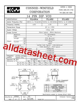 All cof ic datasheet.  Datasheet: 1MbKb/41P.  Manufacturer: Connor-Winfield Corporati...