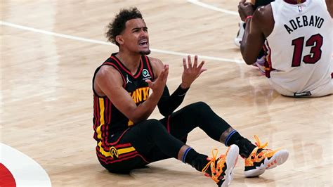 All eyes on Trae Young as usual in Heat-Hawks, this time in play-in game