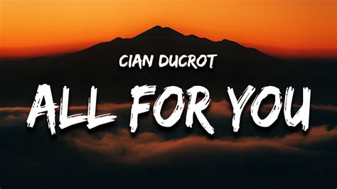 All for you lyrics. One of the most important characteristics of lyric poetry is the expression of personal feelings or thoughts. Other characteristics include a musical quality and the desire to expr... 