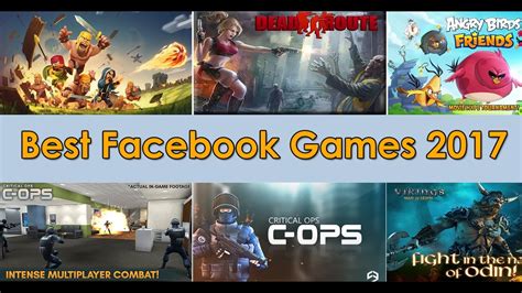 All games Facebook. 