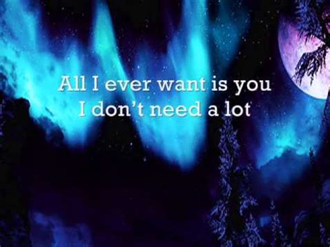 All i ever want is you lyrics. Things To Know About All i ever want is you lyrics. 