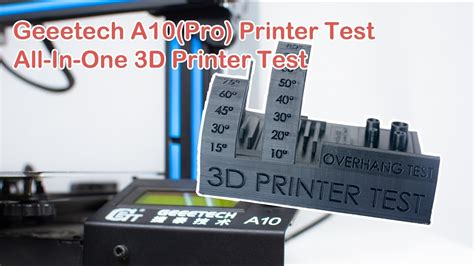 All in one 3D printer test YouTube