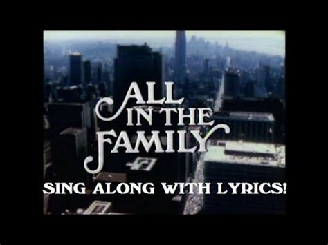All in the family theme song. Things To Know About All in the family theme song. 