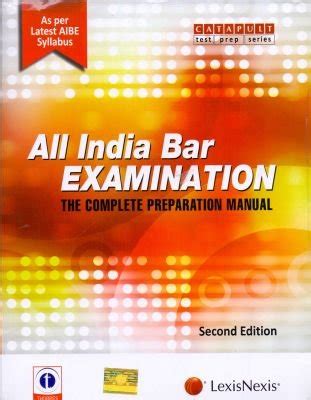 All india bar examination the complete preparation manual. - Lesen im nachwuchs mit richtlinien zur rev. lesereife serie.