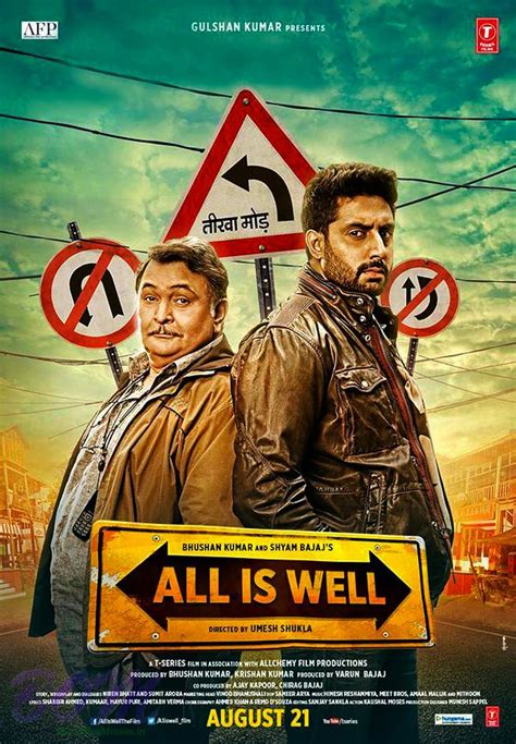 All Is Well is a 2015 Bollywood romantic comedy-drama film directed by Umesh Shukla and produced by Bhushan Kumar, Krishan Kumar, Shyam Bajaj and Varun Bajaj and co …. 
