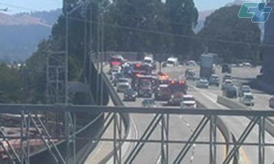 All lanes open following injury crash on WB 580 east of Richmond-San Rafael Bridge