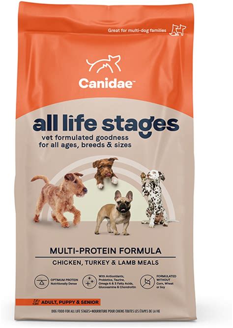 All life stages dog food. All Life Stages dog food is specifically designed to meet and exceed the nutritional needs of dogs that are all ages, sizes and breeds. This is a common trend in the marketplace, as we see shifts away from age specific pet foods. All Life Stages dog foods are a safe and healthy option for dogs from puppy, all the way up to senior dogs! Showing ... 