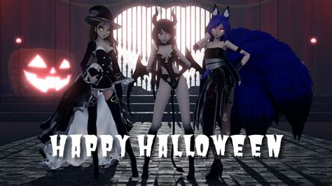 All mmd happy halloween monster girl ghost mp4. .  <a href=https://114.215.20...