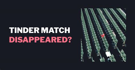 Nov 27, 2022 · Your match went AWOL. The most likely reason that someone will disappear from your Tinder matches is that they have deleted their account. When another user deleted their account, they’ll be removed from all of your likes and matches too, as they’re no longer a user of the platform. This is the most likely scenario if you’re missing ... . 