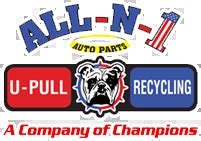 All-N-1 Auto Parts - Used Auto Parts Supplier - U-Pull Yard. 2408 Blue Ridge Blvd. Kansas City, MO 64129, USA. 1.5 Miles North of Sports Complex. Open 7 days a week. . 