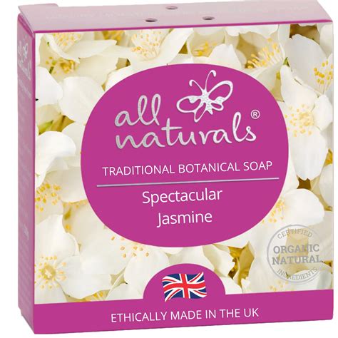 All naturals. All Naturals ingredients are CERTIFIED as ORGANIC by ECOCERT-certificate valid from 07’2020 and The Soil Association-valid from 03’2021. The All Naturals Traditional Handmade Soap Botanical Collection box set contains individually wrapped 1 Pack (6 x 100g), Luxury Rose Blossom; 