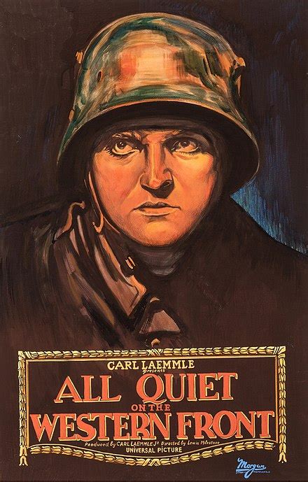 All quiet on the western front wiki. All Quiet on the Western Front is a novel by Erich Maria Remarque. All Quiet on the Western Front may also refer to: All Quiet on the Western Front (Film), an adaptation of Remarque's novel, directed by Lewis Milestone. This disambiguation page, one that points to other pages that might otherwise have the same name, lists articles associated ... 