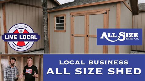 At All Size Sheds we custom build portable and permanent sheds near W