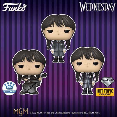 All the Funko POP Wednesday figures