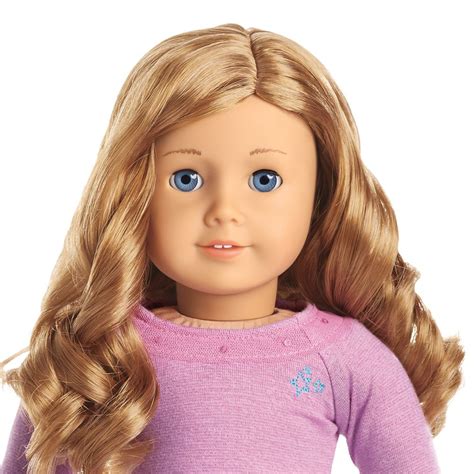 All truly me dolls. A leader on the sports field. A star on the stage. A whiz in the classroom. With Truly Me, every girl can tell her own story of who she is and who she wants to be. The 18" Truly Me™ doll has lifelike eyes that open and close smoothly, realistic hair that can be styled, a soft cotton body, and a movable head and limbs made of smooth vinyl. 