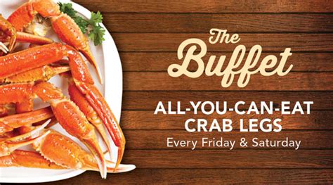 All you can eat crab legs kansas city missouri. 1 . River City Casino & Hotel. The Beerhouse and 1904 Steakhouse at this location. “Had a great night at all you can eat crab legs. Line was long, get there early.” more. 2 . Hollywood Casino & Hotel St. Louis. 3 . Krab Kingz Seafood. 