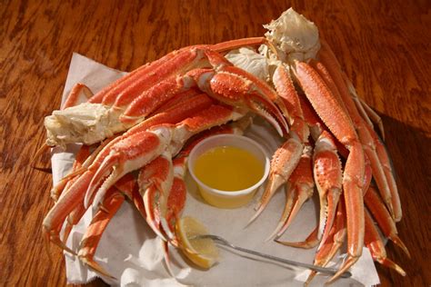 ALL YOU CAN EAT snow crab legs with corn & potatoes $25.95!! Starts at 4:00