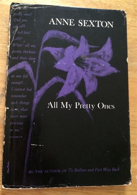 Read Online All My Pretty Ones By Anne Sexton