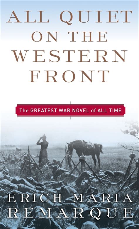 Read Online All Quiet On The Western Front By Erich Maria Remarque