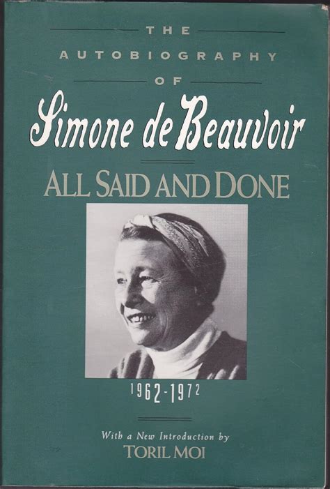 Full Download All Said And Done The Autobiography Of Simone De Beauvoir By Simone De Beauvoir