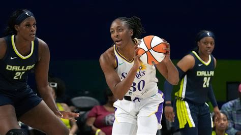 All-Star Nneka Ogwumike scores 27 with 12 boards to lead Sparks to 93-83 win over Wings
