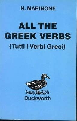 Read Online All The Greek Verbs By Nino Marinone