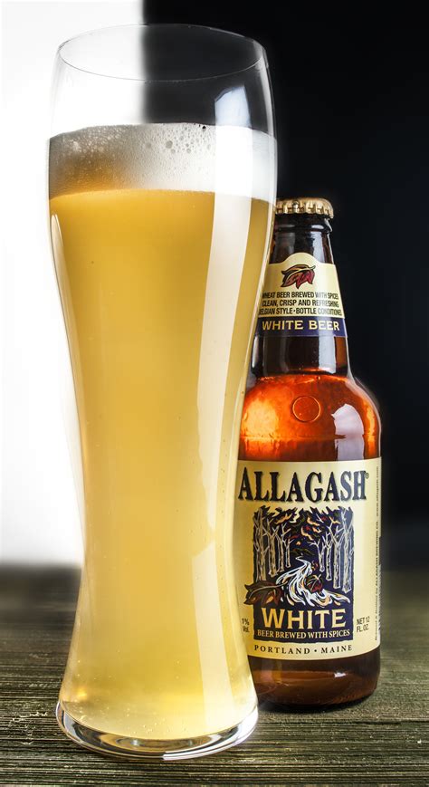 Allagash white beer. Featuring the iconic Allagash Sixteen Counties beer (brewed with 100% Maine-grown grain). The brittle has a dash of chipotle and Maine Sea Salt for a mouthwatering experience. Allagash White Peanut Brittle: Made with the famous Belgian-style Allagash White beer, peanuts, and a hint of Maine Sea Salt. 