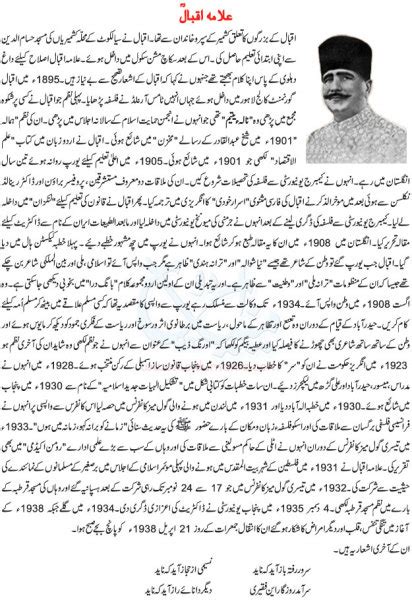 Allama iqbal biography in urdu text generator