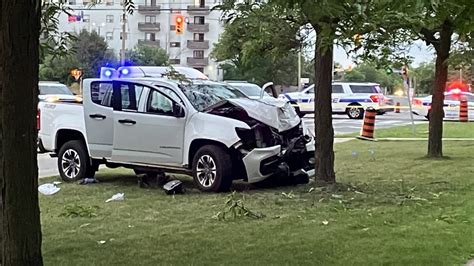 Alleged impaired driver charged after crashing suspected stolen car in Mississauga