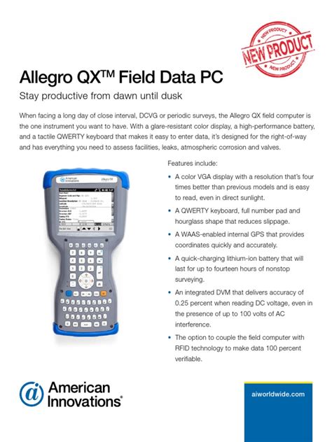 Allegro QX DataSheet