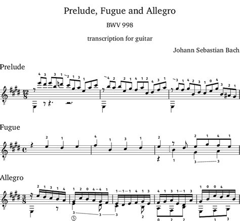 Allegro in E pdf