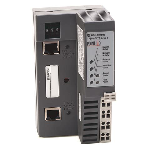 Allen Bradley 1734-AENTR Point I/O Dual Port Ethernet Sealed