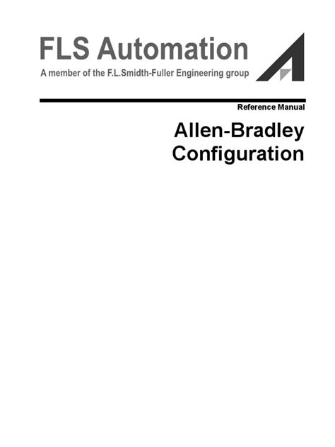Allen Bradley Configuration