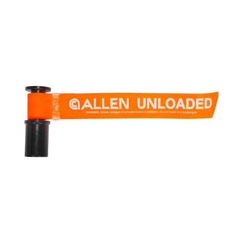 Allen Company 12-Gauge Shotgun Chamber Safety Flag, Orange - Walmart