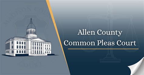 Allen County Court Of Common Pleas