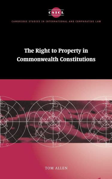 Allen The right to property in Commonwealth constitutions