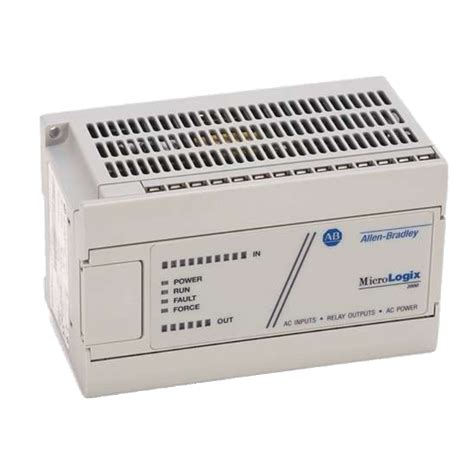 Allen bradley plc micrologix 1000.  It serves as a replacement for the...