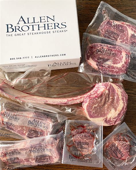 Allen bros meats. Allen Brothers is proud to support our troops. Call our customer service team today for your special discount available to active duty military and veterans. Offer valid on phone orders only, proof of service is required. Questions? Call our customer service team at 1.800.548.7777 Monday-Friday 8am - 5pm CST . Allen Brothers 1893, LLC Chicago, IL 