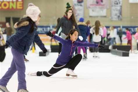 Allen community ice rink. $7 entry, $3 skate rental 