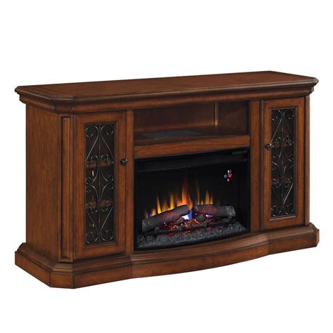 AMERLIFE. Overall Dimensions: 70" W x 25" H x 15.6"D. For flat curved screen TV up to 80 inches. Electric fireplace: 23"x17.5". Classic black woodgrain finish performs a traditional&modern look. 3PCS adjustable&removable shelves for convenient and flexible storage and display. more.. 