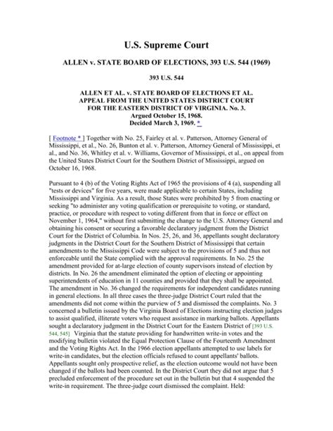 Allen v State Of Nevada et al Document No 2