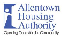 Allentown housing authority. Resident Reminder: Monthly rent payments can be made securely online through the AHA website. It is a quick and easy way to ensure that your rent payment... 