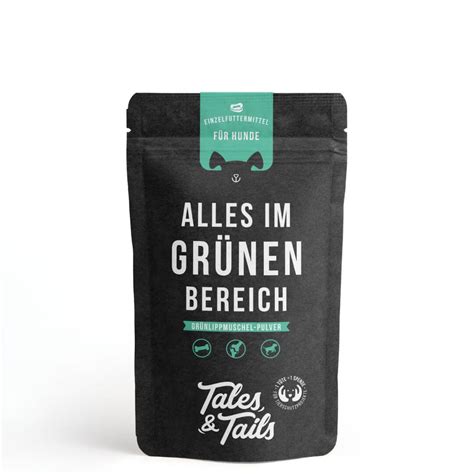 Alles im grünen Bereich - Grünlippmuschelpulver für Hunde – Tales & Tails