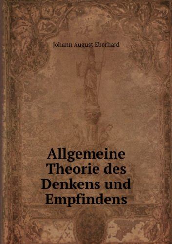 Allgemeine theorie des denkens und empfindens. - Manual de servicio de avalon 737.