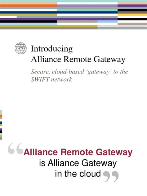 Alliance Remote Gateway Factsheet