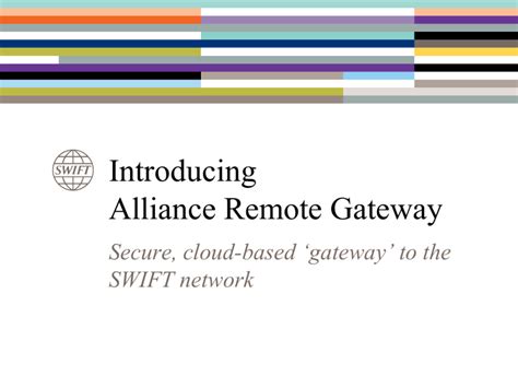 Alliance Remote Gateway Factsheet