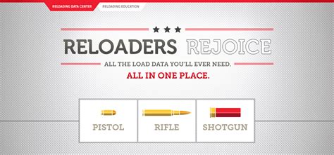 Alliant load data. USE THIS DATA WITH ALLIANT BRAND POWDERS ONLY. REDUCE RIFLE AND HANDGUN CHARGE WEIGHTS BY 10% TO ESTABLISH A STARTING LOAD. DO NOT EXCEED THE LOADS DISPLAYED ON THE SITE OR ALLIANT'S RELOADERS GUIDE. By clicking the link below, I understand and will agree to abide by the above precautions. … 