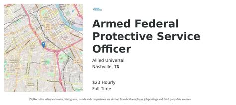 Allied Universal Armed Federal Protective Service Officer in ...