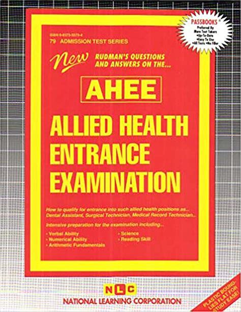 Allied health entrance examination study guide. - West bend america s favorite bread maker manual.