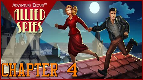 Walkthrough Chapter 1. Watch this step-by-step walkthrough for "Adventure Escape: Allied Spies (iOS)", which may help and guide you through each and every level part of this game. Please Submit a Problem for any incomplete, non-working or fake code listed above. If you know other secrets, hints, glitches or level guides, then ….